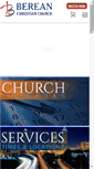 Mobile Screenshot of bereanchristianchurch.org